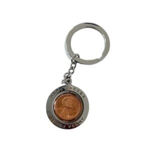 Marc Jacobs Lucky Penny Keychain Bag Charm NWOT